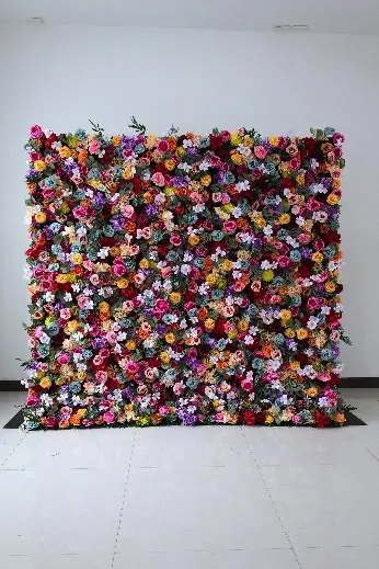 Flower Wall Installation